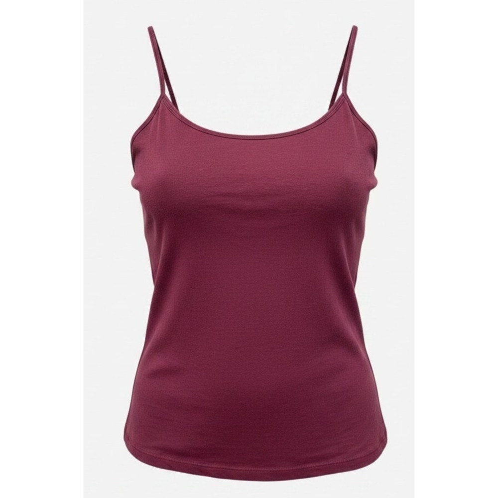 Vtg Y2K Aeropostale Butterfly Cami Tank Top Women's Medium Berry Magenta 2000s